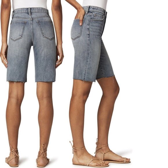 JOE’s women’s The Luna Cutoff Denim Bermuda Shorts DAWN, Size 31. - Picture 1 of 8